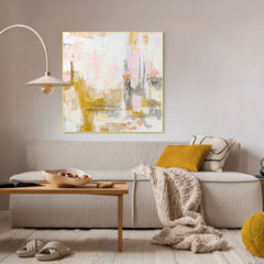 New age yellow 1 | MIXED PAINTING