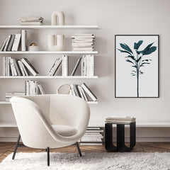 Turquoise Render | FRAMED PRINT