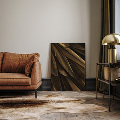 Gold wing | FRAMED PRINT