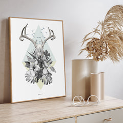 Tropic Deer 2 | FRAMED PRINT
