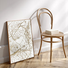 Leaf skeleton | FRAMED PRINT