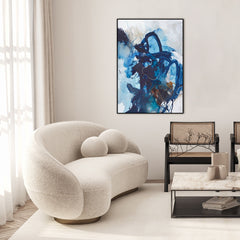 Blue one | FRAMED PRINT