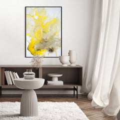 Yellow Line | FRAMED PRINT