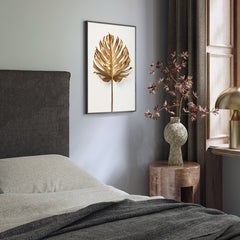 Monstrea Gold Leaf | FRAMED PRINT
