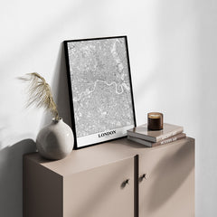 Map London | FRAMED PRINT