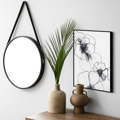 Flower line 1 | FRAMED PRINT