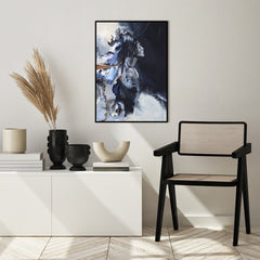 Imperfection Blue | FRAMED PRINT