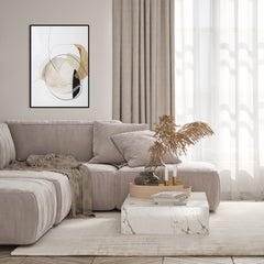 Graphical shapes 4 | FRAMED PRINT