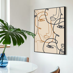 Abstract Lines 1 | FRAMED PRINT