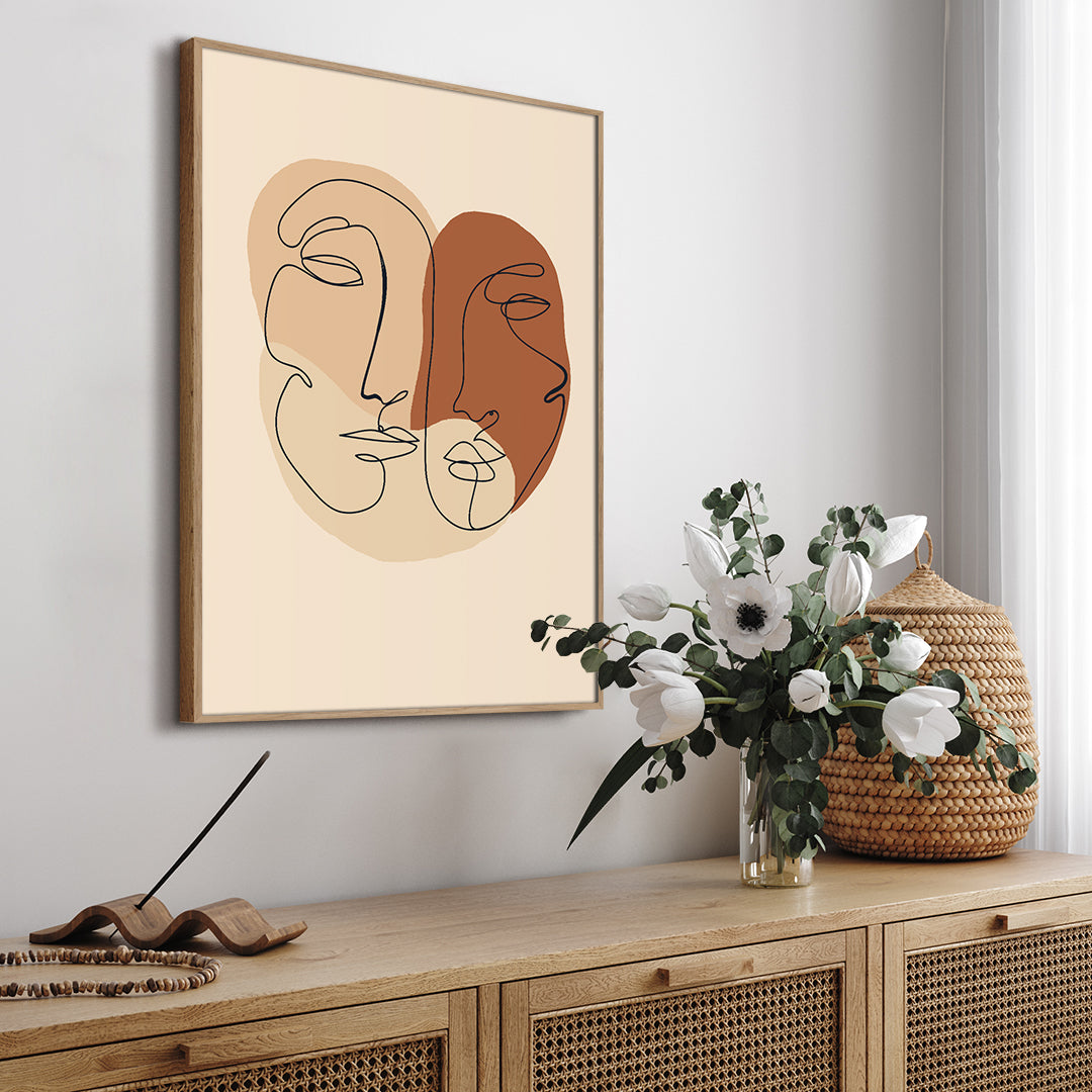 Abstract Lines 2 | FRAMED PRINT