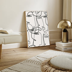 Abstract Lines 4 | FRAMED PRINT