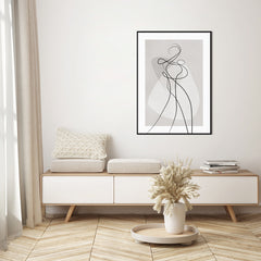 Shape of you 4 | FRAMED PRINT