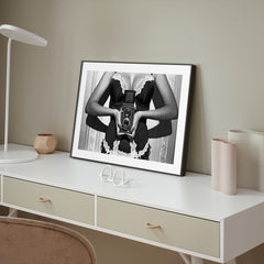 Attention please | FRAMED PRINT