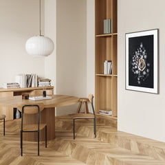 Oyster Luxe 2 | FRAMED PRINT