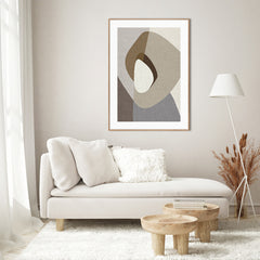 Picasa Greige 2 | FRAMED PRINT