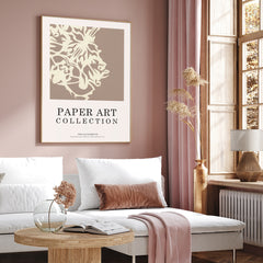 Paper Art 5 | FRAMED PRINT
