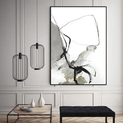 Line dance 3 | FRAMED PRINT