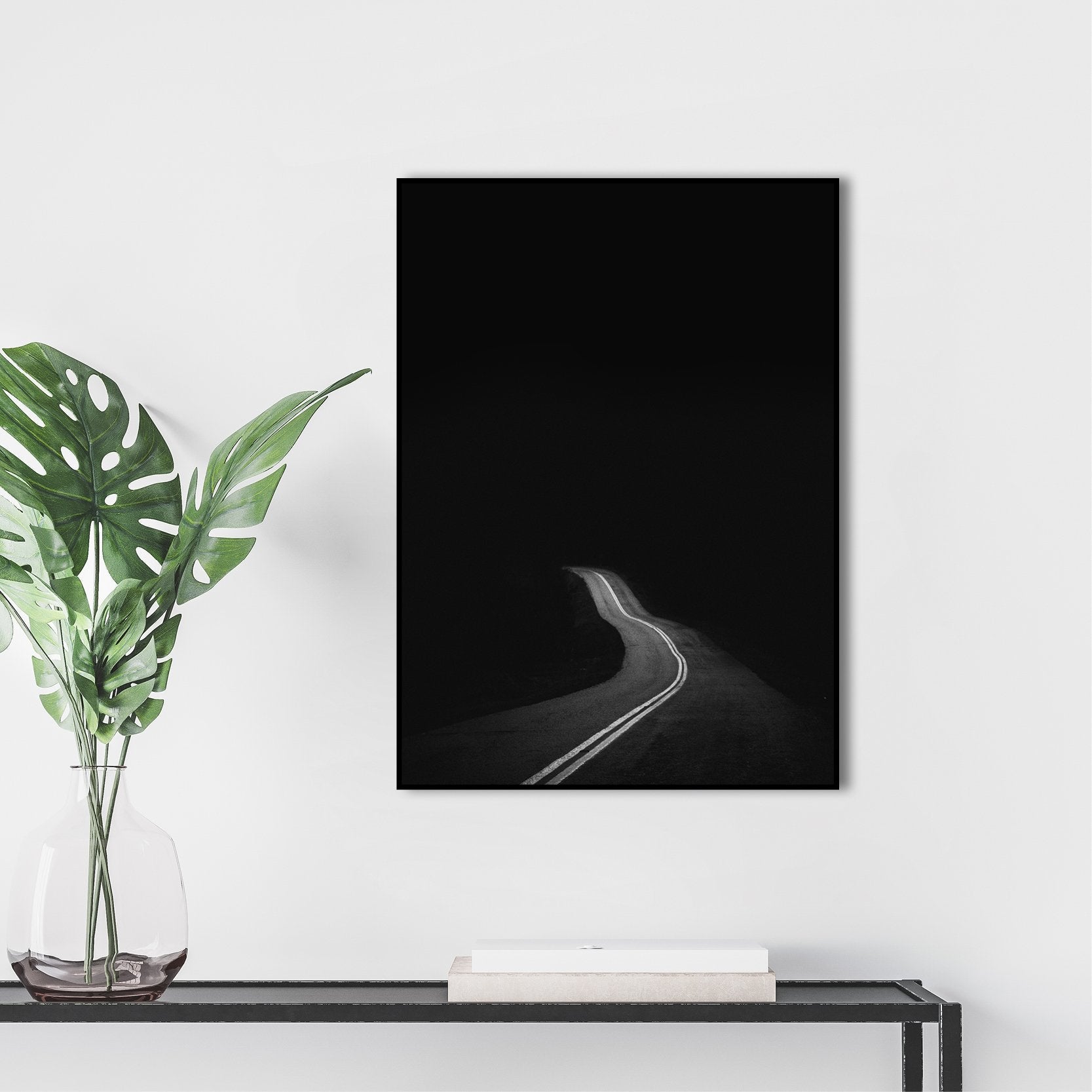 Road to nowhere | FRAMED PRINT