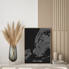 New York black | FRAMED PRINT