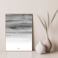 Monochrome sky | FRAMED PRINT