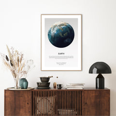 Earth Light | FRAMED PRINT