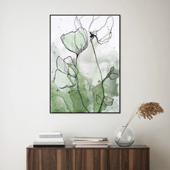flowerline 2 | FRAMED PRINT