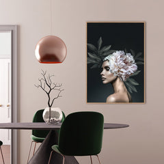 Floral Diva 1 | FRAMED PRINT