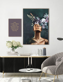 Gold Couture 2 | FRAMED PRINT