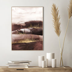 Golden Land 3 | FRAMED PRINT