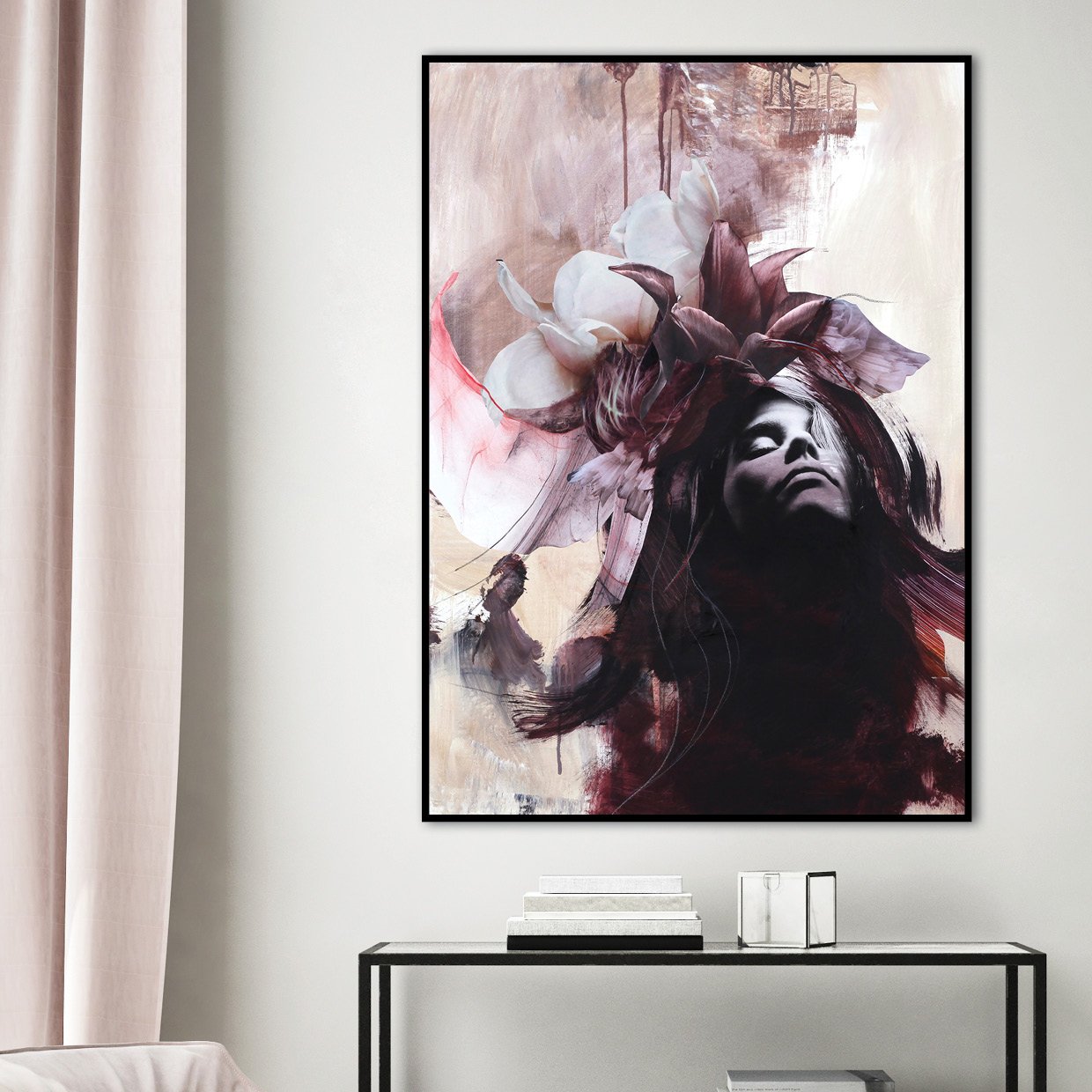 Imperfection Red | FRAMED PRINT