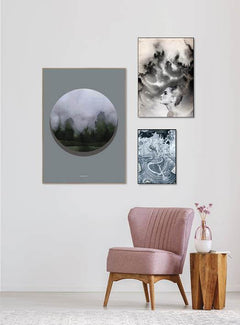 Dusty rain | FRAMED PRINT