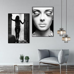 Lashes | FRAMED PRINT