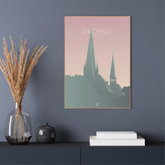 Linkoping Domkyrkan | FRAMED PRINT