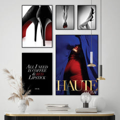 Red Lipstick | FRAMED PRINT