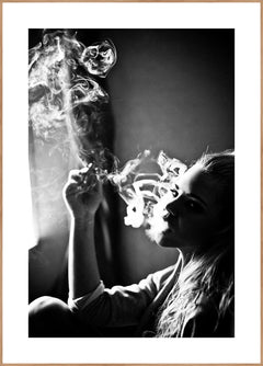 Smoking | FRAMED PRINT
