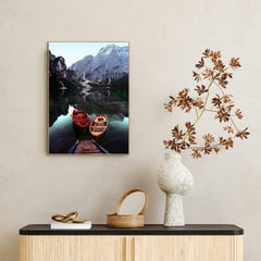 By the lake | FRAMED PRINT