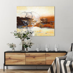 Elephant horizon | HANDMADE PAINTING