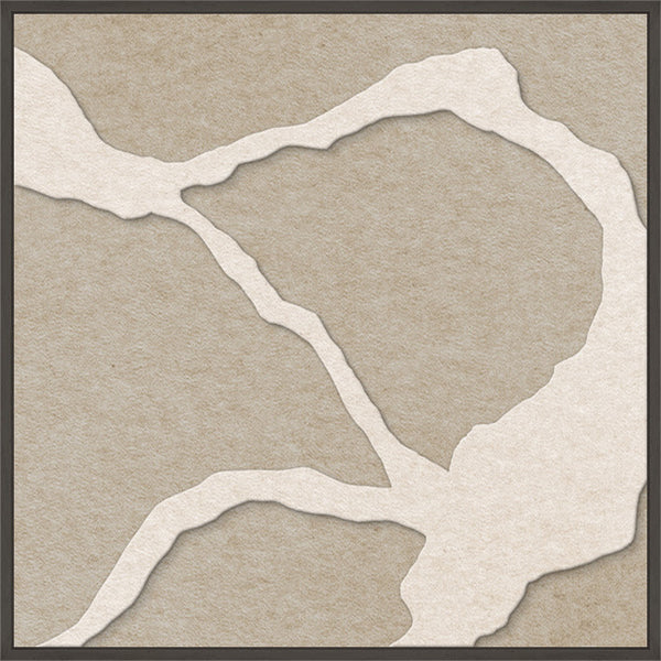 Quiet Friction square 1 | ACOUSTIC ART | Black