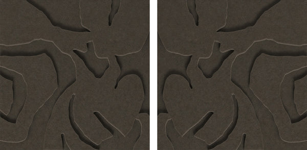 Soft Embrace Square - Brown | ACOUSTIC ART PANEL
