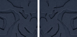 Soft Embrace Square - Dark blue | ACOUSTIC ART PANEL