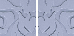 Soft Embrace Square - Light blue | ACOUSTIC ART PANEL