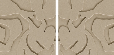 Soft Embrace Square - Sand | ACOUSTIC ART PANEL