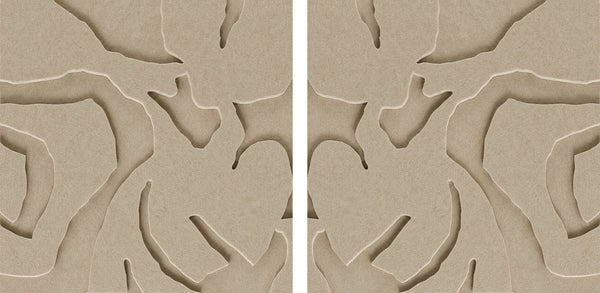 Soft Embrace Square - Sand | ACOUSTIC ART PANEL