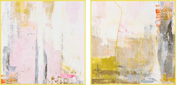New Age Yellow 2+3 | MIXED PAINTINGS
