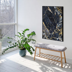 Black Marble | FRAMED PRINT
