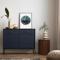 Marble circle | FRAMED PRINT
