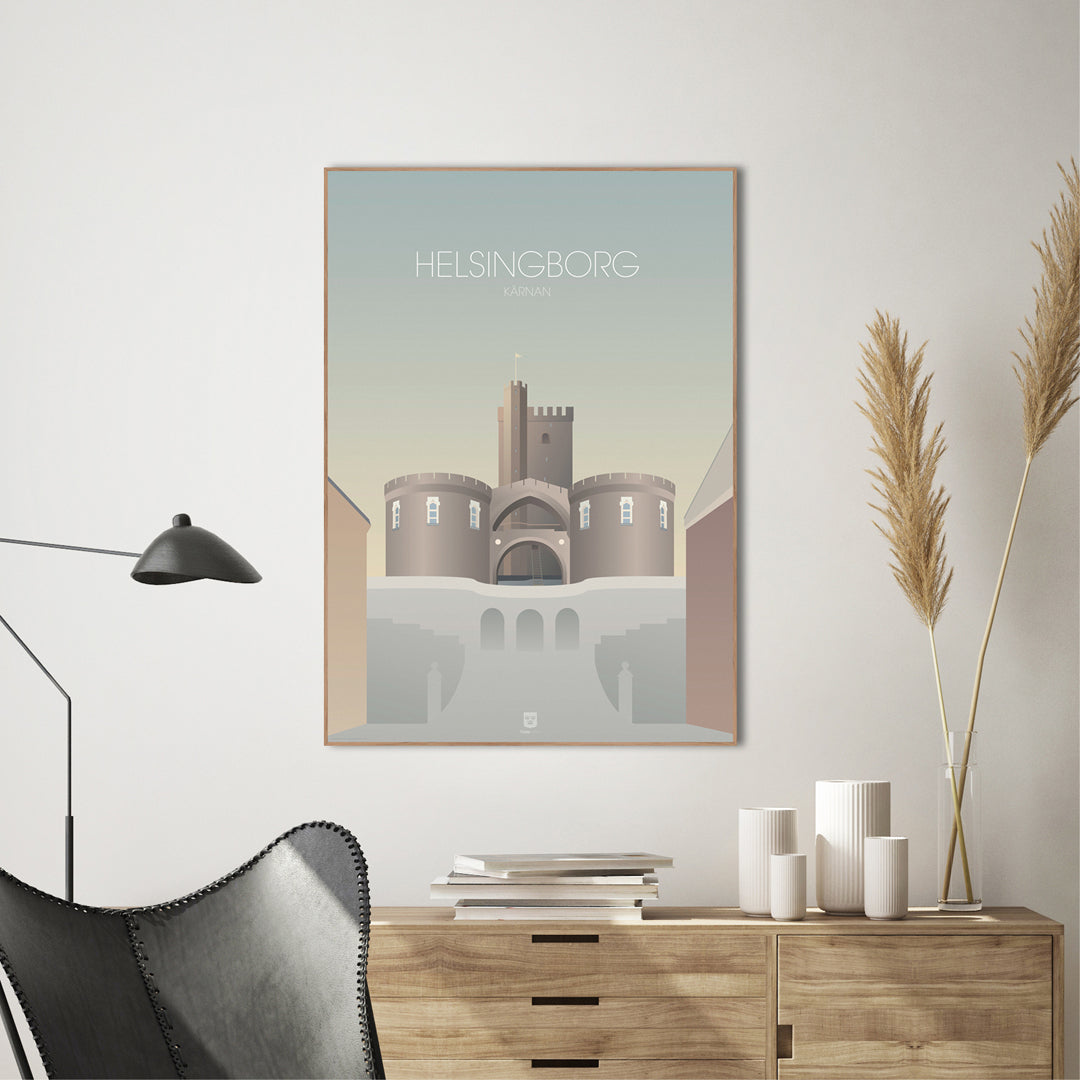 Helsingborg Kärnan | FRAMED PRINT