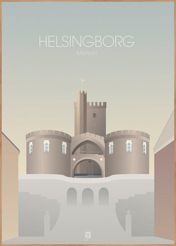 Helsingborg Kärnan | FRAMED PRINT