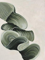 GREEN WAVES | UNIKA PAINTING