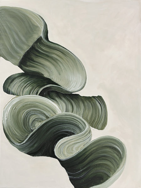 GREEN WAVES | UNIKA PAINTING